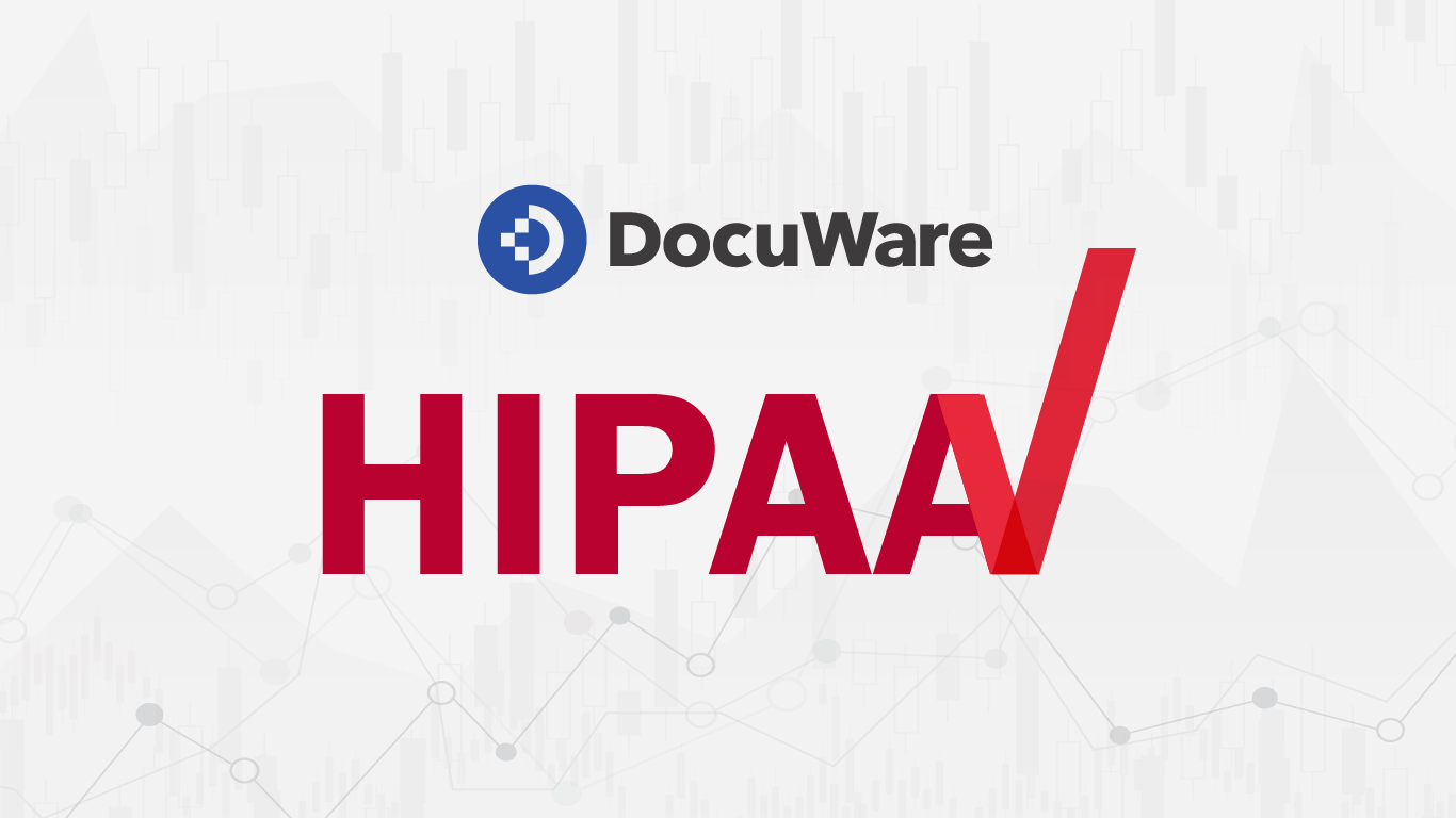 DocuWare Meets US HIPAA Standards