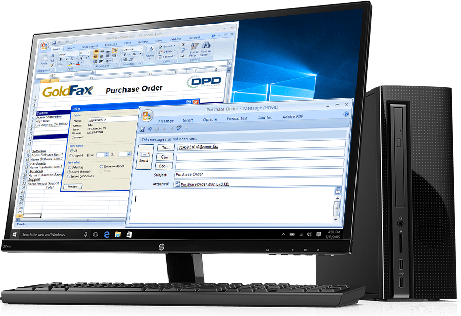 goldfax internet fax software