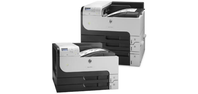 HP LaserJet Enterprise M712dn M712n M712xh Series Monochrome Printers
