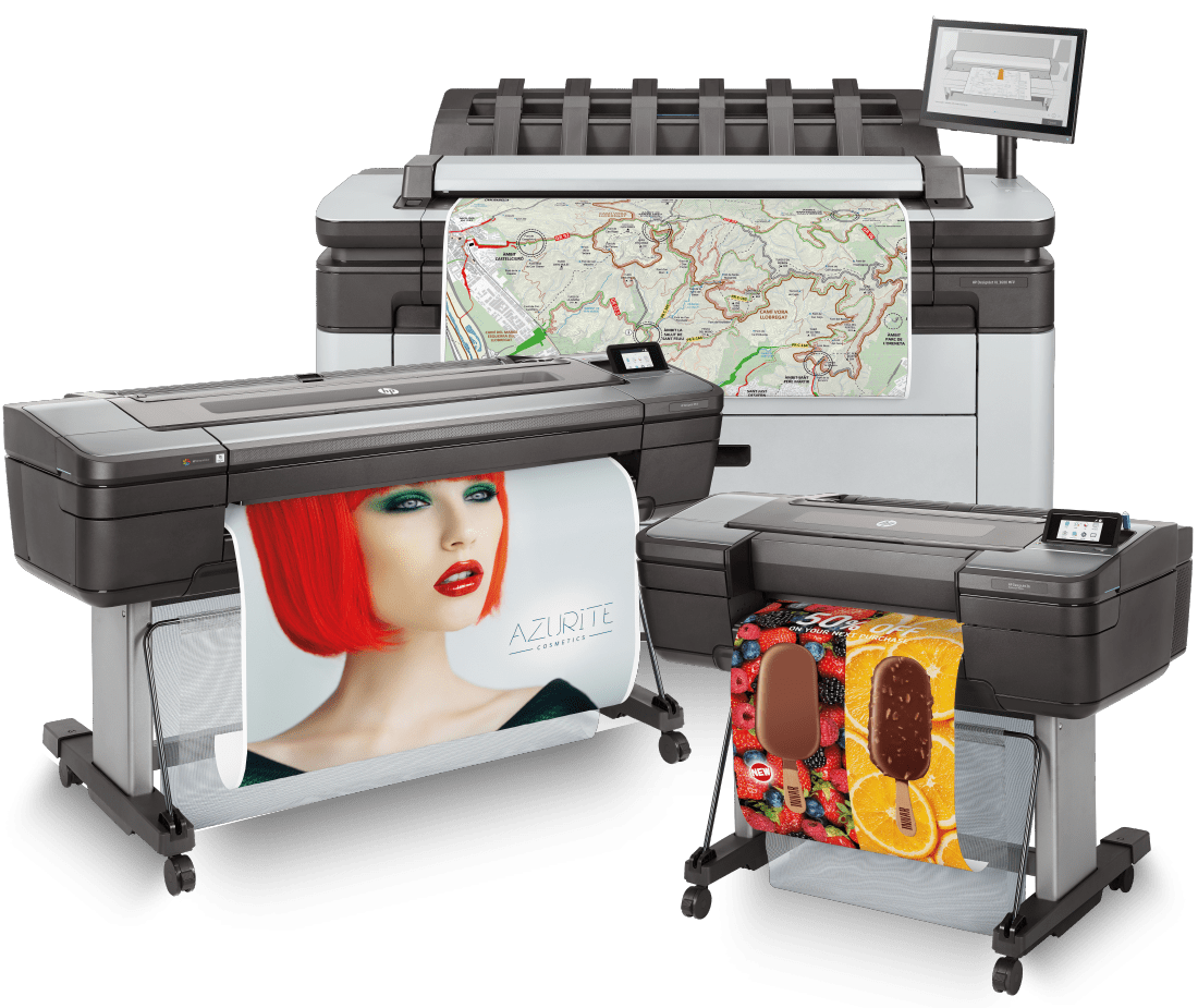 HP Wide-format Printers