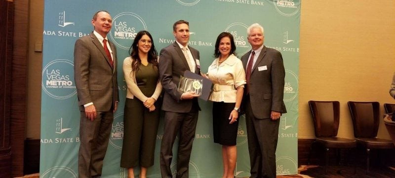 Las Vegas Metro Chamber 2018 Business Excellence Award