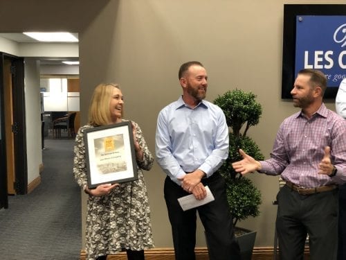Les Olson Company Recognized as a Top Workplace of 2018