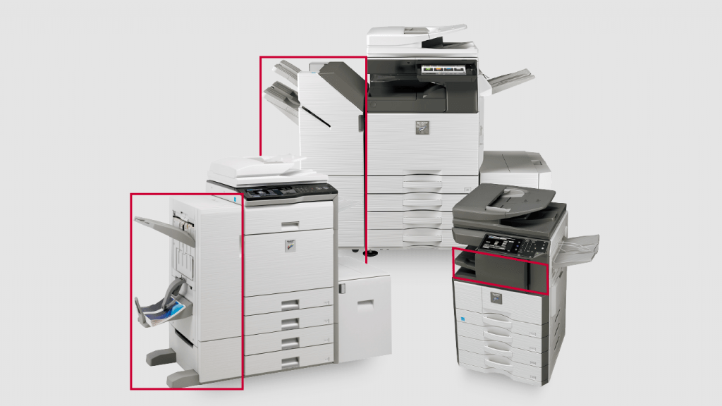 Finish Strong with Sharp Copier Finisher Options