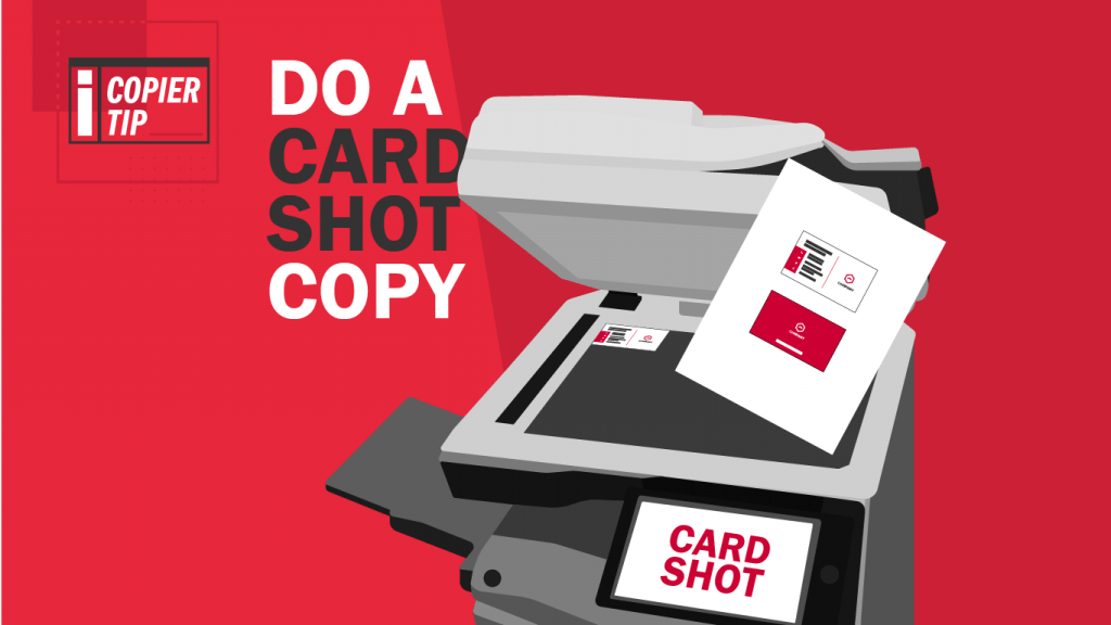 Use Card Shot on your Sharp Copier