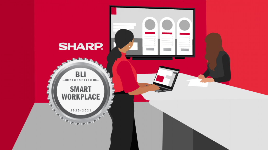 Sharp Earns BLI Smart Workplace Pace Setter Award 2020-2021