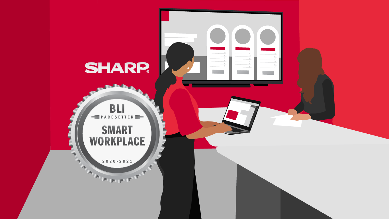 Sharp Earns BLI Smart Workplace Pace Setter Award 2020-2021