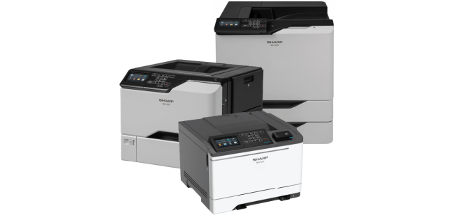 Sharp MX-C407P MX-C507P MX-C607P Series Desktop Color Printers